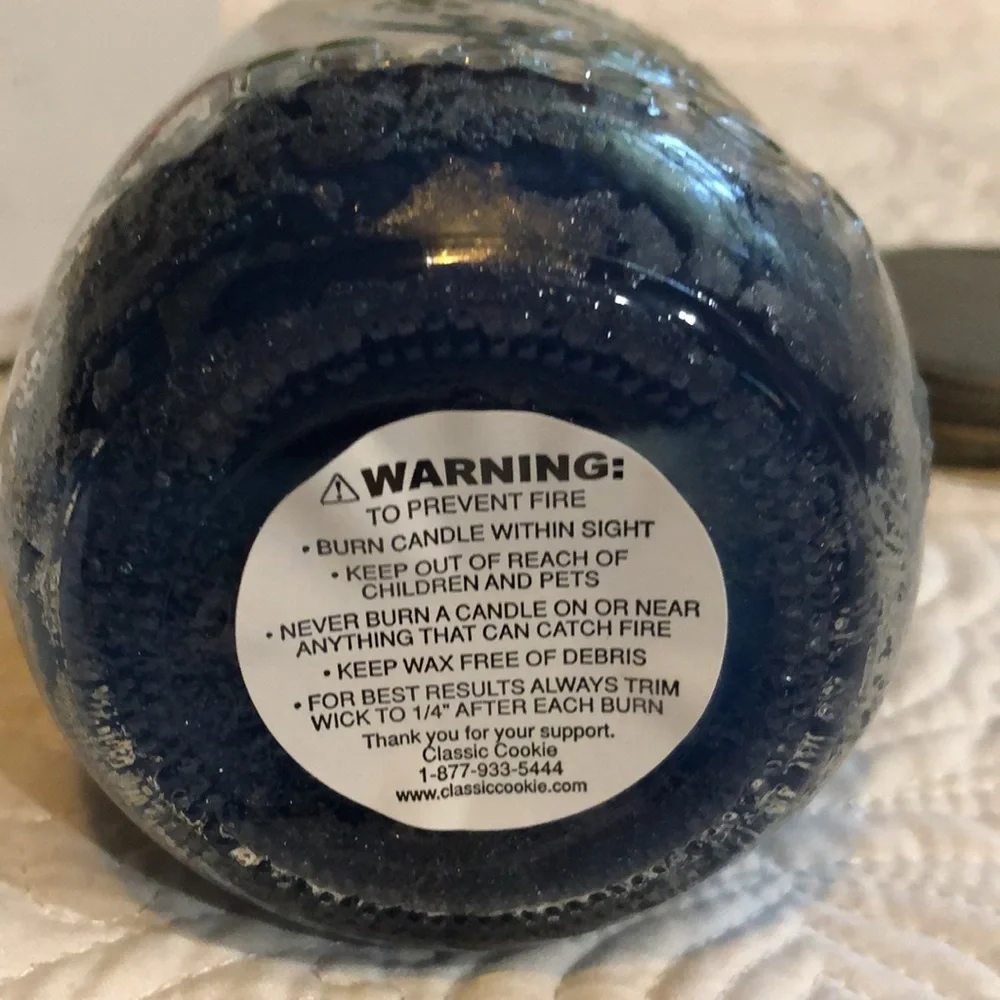 Classic Cookie‎ blueberries and cream candle, NWT
